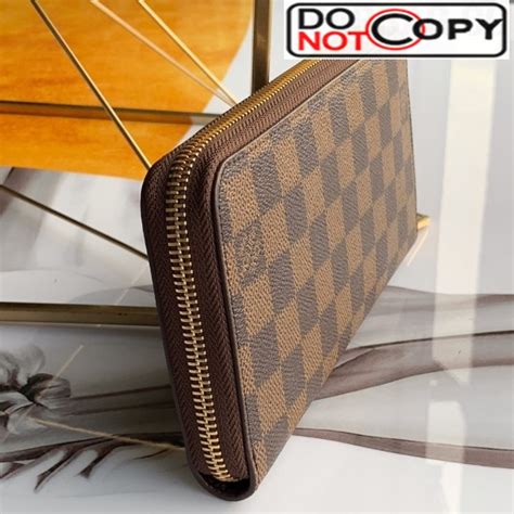 louis vuitton zippy wallet damier ebene canvas n60015